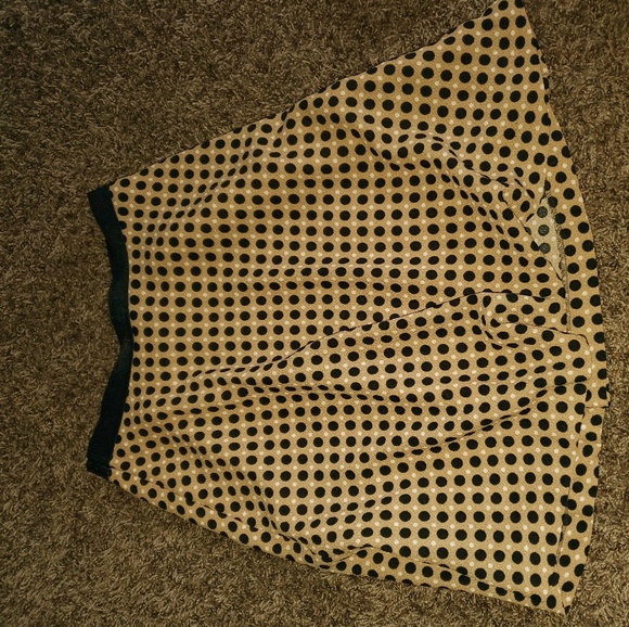 Ann Taylor Women's Size 2P Polka Dot Skirt - Picture 3 of 3